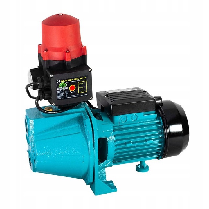 Pompa apa JET 100A Inox, 1100W, set hidrofor Brio SK-13, 60L/min, 50m, 1"