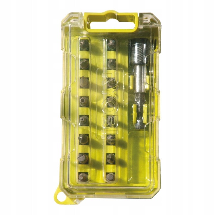 Set de biti Ryobi 17 elemente, diverse culori, lungime 25mm