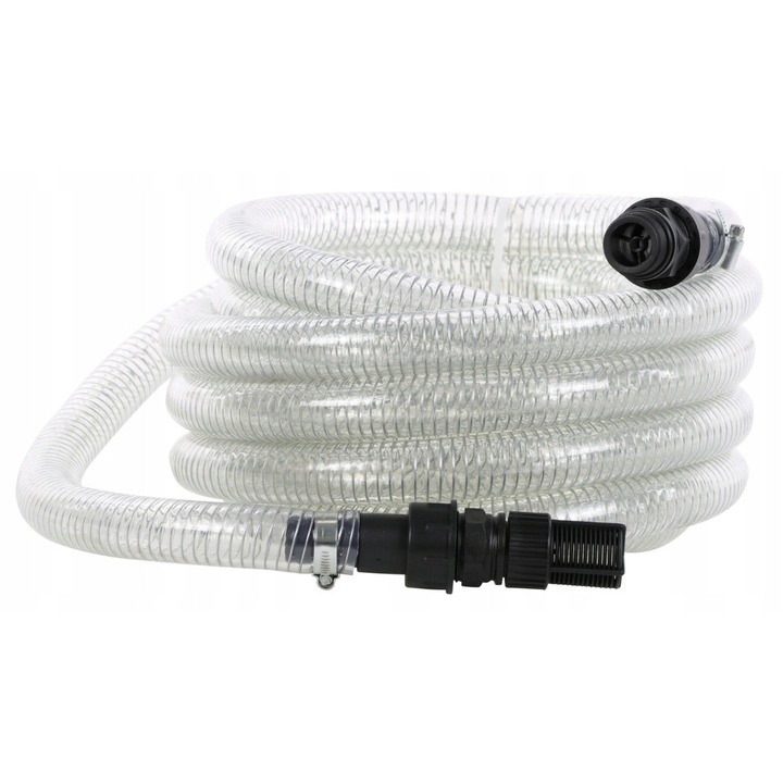 Градински маркуч Krysiak, 7м, 1", с кошница и кран, устойчив