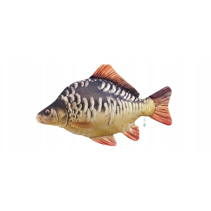 Patura jucarie plus, Gaby, peste Karp lampasowy, 80cm, multicolor