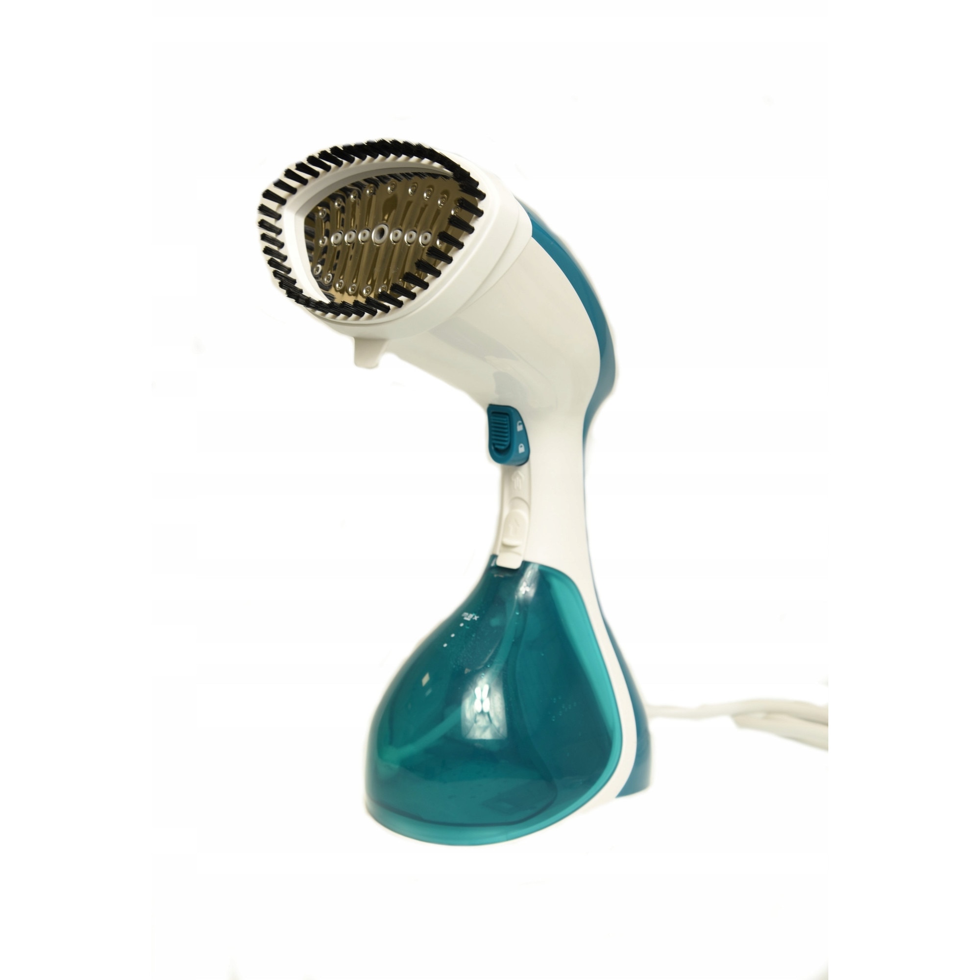 Parownica de imbracaminte Maestro MR-355, 1500W, abur, capacitate rezervor 240ml, 27,5x12x11cm, culoare aquamarine