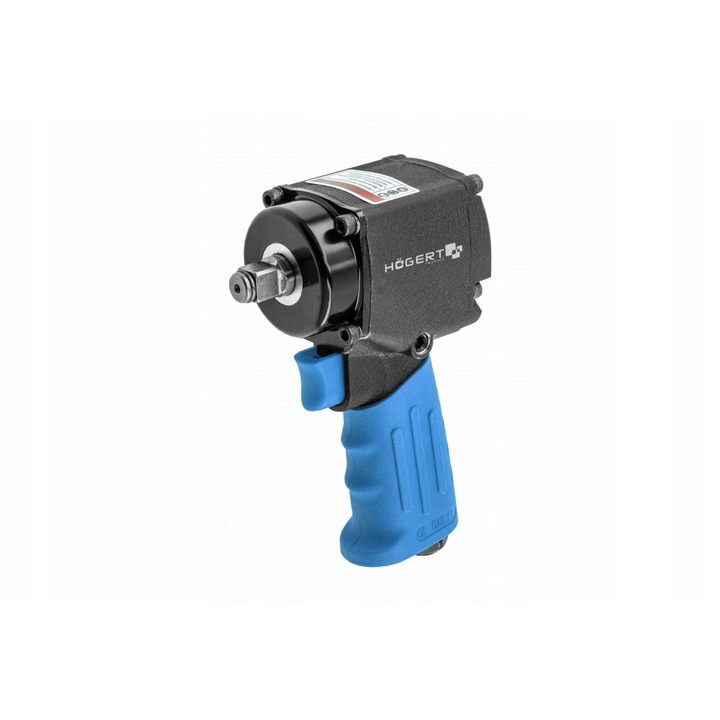 Hoegert kompakt légkulcs 1/2", 680 Nm, 108mm, 1.45kg, kék/fekete