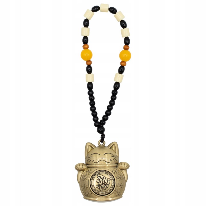 Zawieszka Feng Shui Set, Talizman Szczesliwy Kot Maneki-neko, 60x50x20cm, multicolor