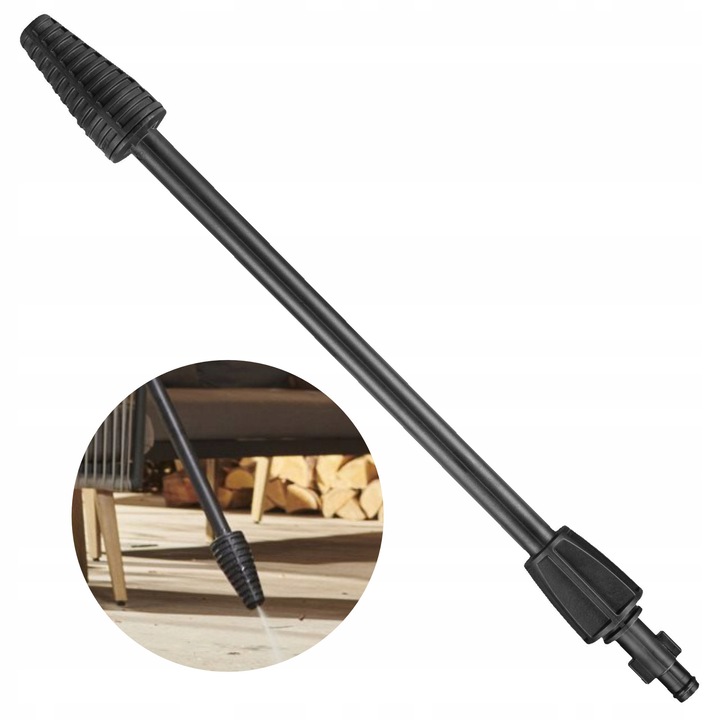 Lanca Turbo RYOBI RAC778 pentru aparat de spalat cu presiune, 100-150 bar, pentru curatare eficienta, utilizare in casa si gradina