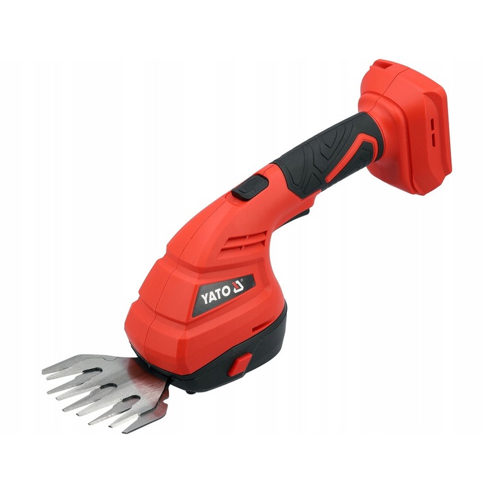 Trimmer electric Yato, 18V, fara perii, pentru iarba si gard viu