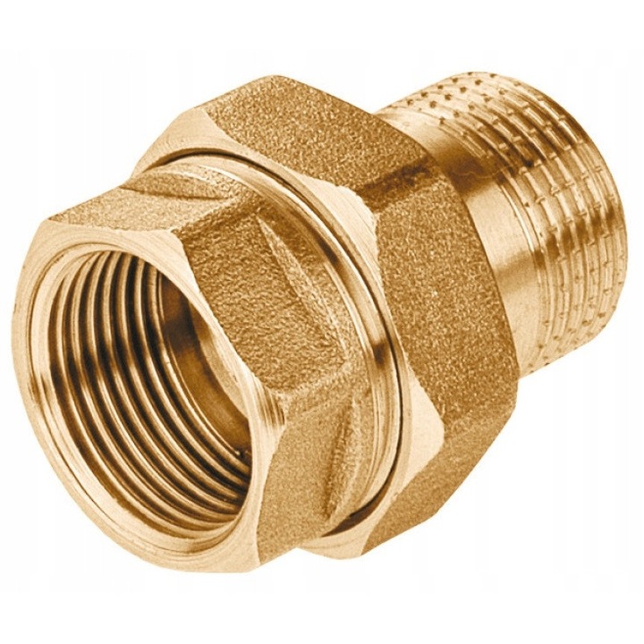 Fitinguri mositate, Perfexim, srubunek simplu, 1 1/2", cu O-ring, pentru instalatii de apa