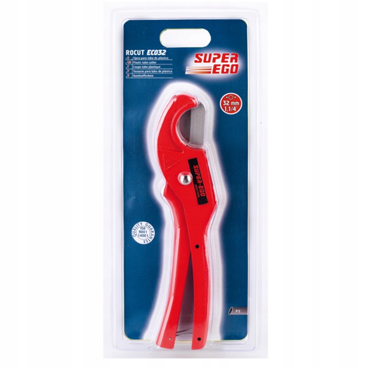Foarfeca de taiere Super Ego, 32mm, corp rezistent, lama din otel inoxidabil