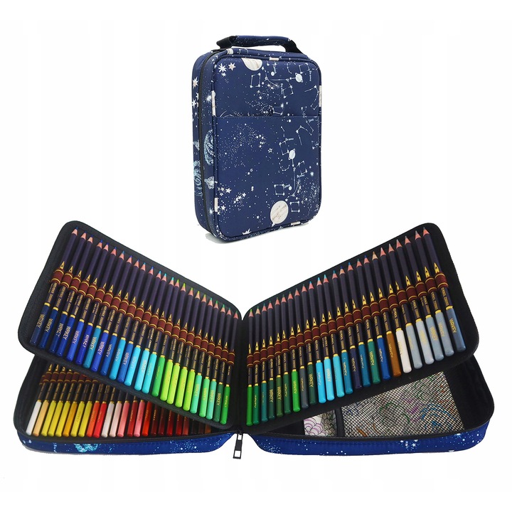 Set 120 creioane colorate, grafit moale 3.3mm, multicolor