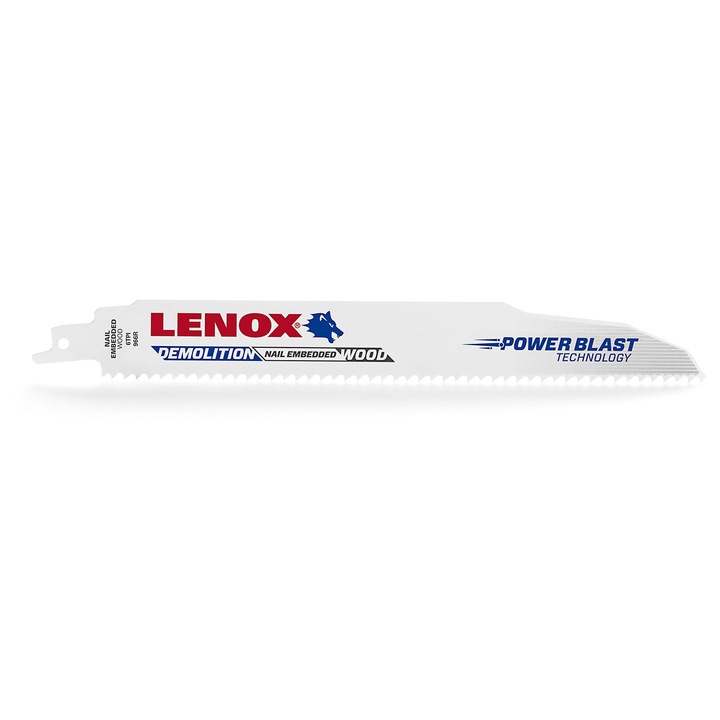 Lenox fűrészlap 229x25x1,6mm, 25 darab, 6 TPI, bi-metal