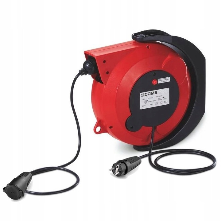 Prelungitor automat Scame, 12m, 1x, 1500W, IP44