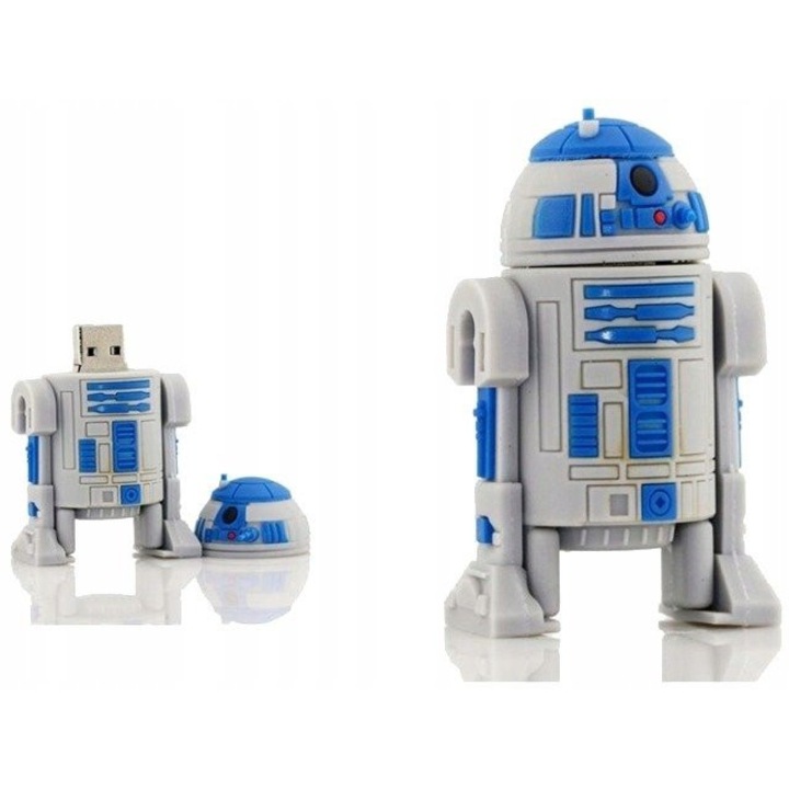 Pendrive 128GB, USB 2.0, 5,5cm, Yoda mester szett