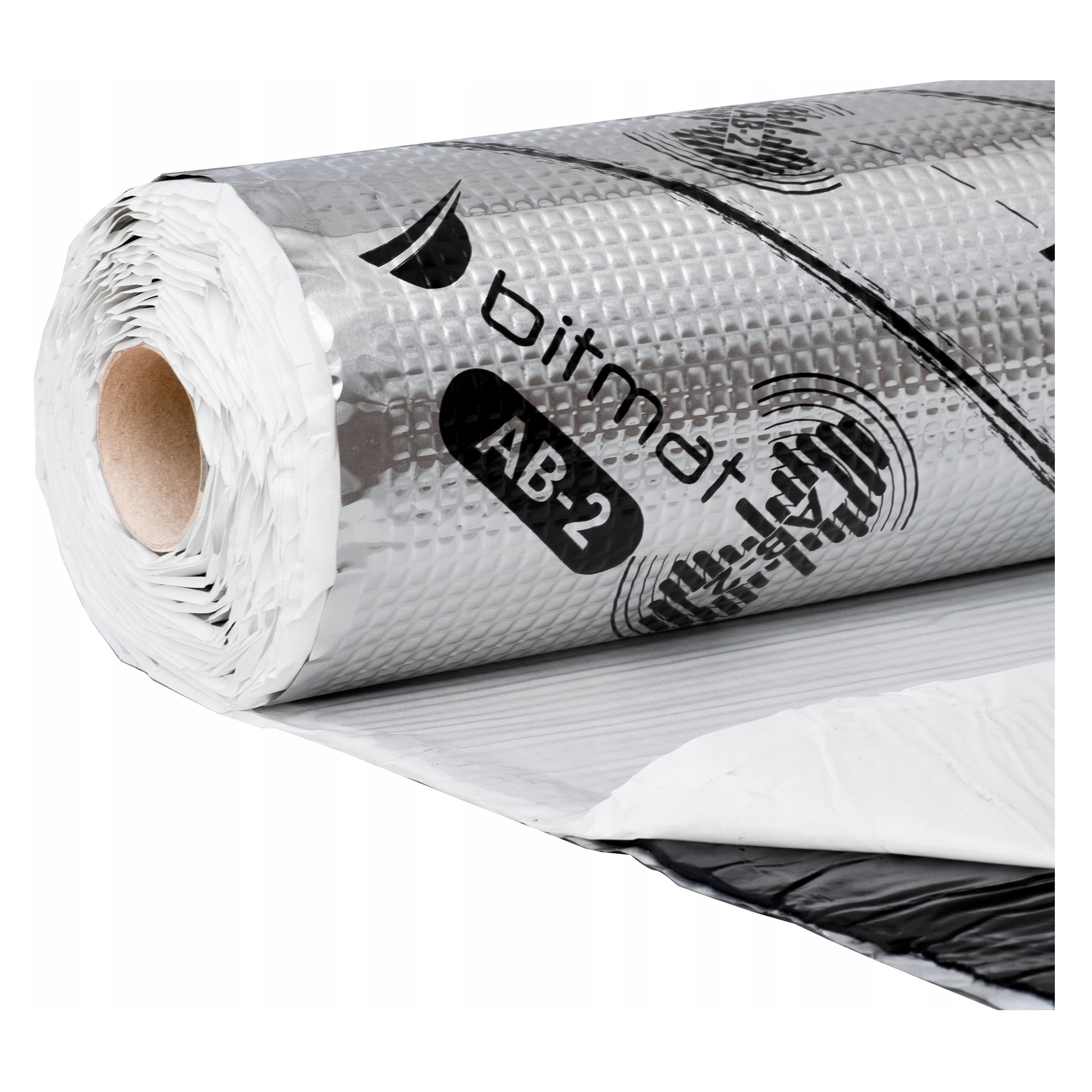 Mata butylowa AB-2 Bitmat, 2mm, 400x50cm, set cu rolka dociskowa - eMAG.ro