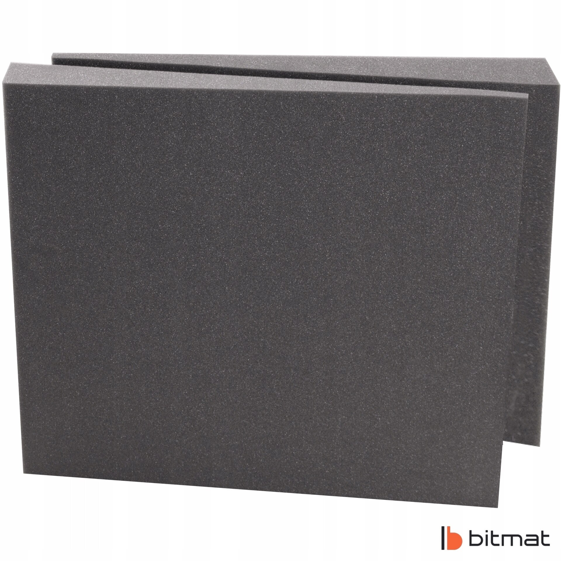 Panel acustic Bitmat 3D, 50x50x5cm, gri, 1 bucata - eMAG.ro