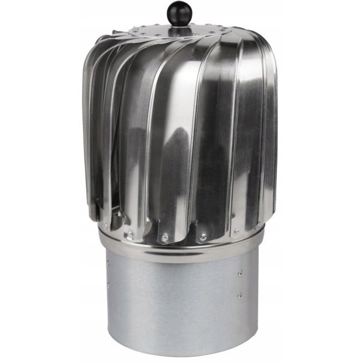 Nasada kominowa rotativa, Prodmax, fi 150mm, aluminiu, foarte silentioasa, durabila