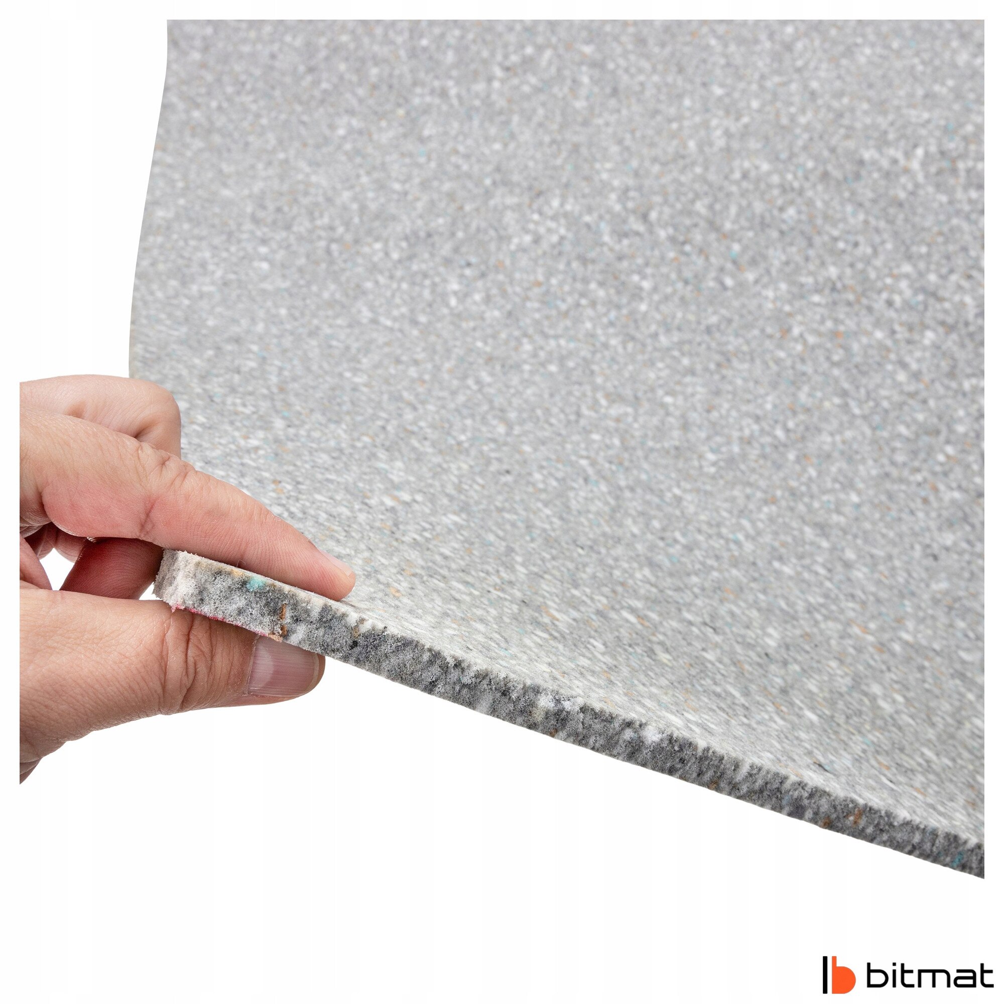 Set izolant acustic Bitmat, 1m2, 3mm cauciuc solid, 10mm spuma ...