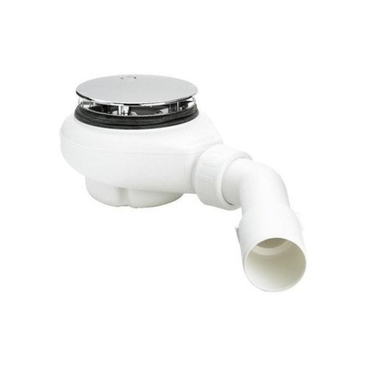 Syfon brodzikowy Viega Tempoplex, 90mm, crom, 80mm, cu pokrywa