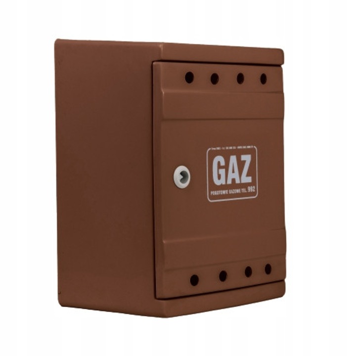 Dulap pentru robinet de gaz 280x350x200 cutie maro