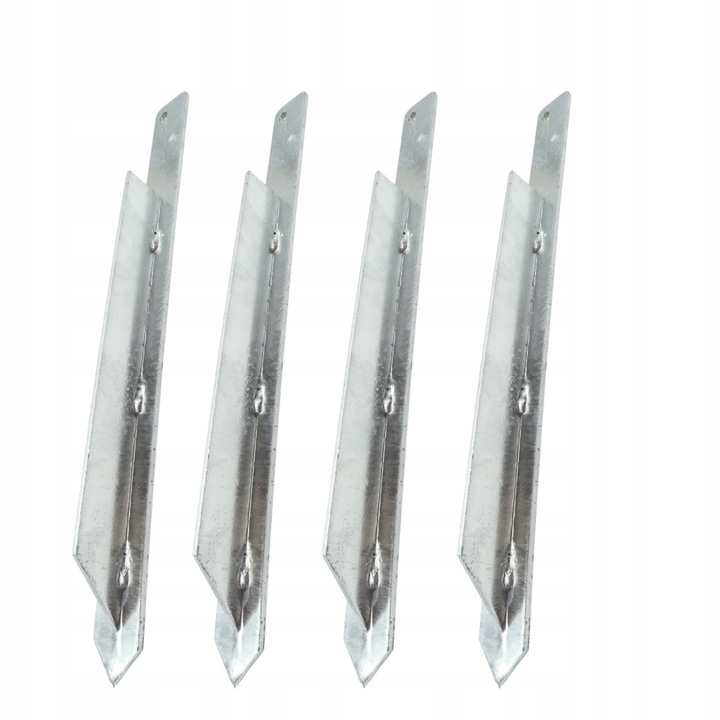 Set 4x ancore pentru leagane, X-met, otel zincat, 45x4cm