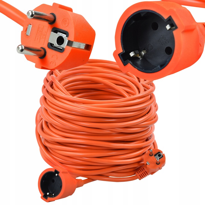 Prelungitor REXXER 30 m 3x1.5 mm, 1 priza, IP 20, pentru utilizare in interior