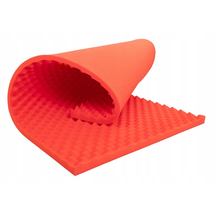 Panou acustic Fala 5 cm, Bitmat, arbuz, 200x100cm, set