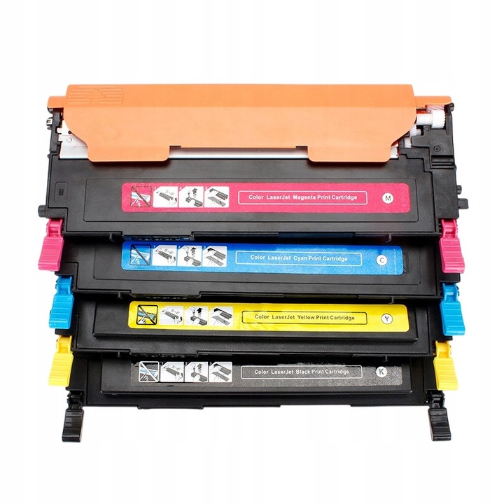 Set tonere laser W2070A W2071A W2072A W2073A 117A, negru, cyan, galben, magenta, pentru HP Color Laser 150A, 150NW, MFP 178NW, 179FNW