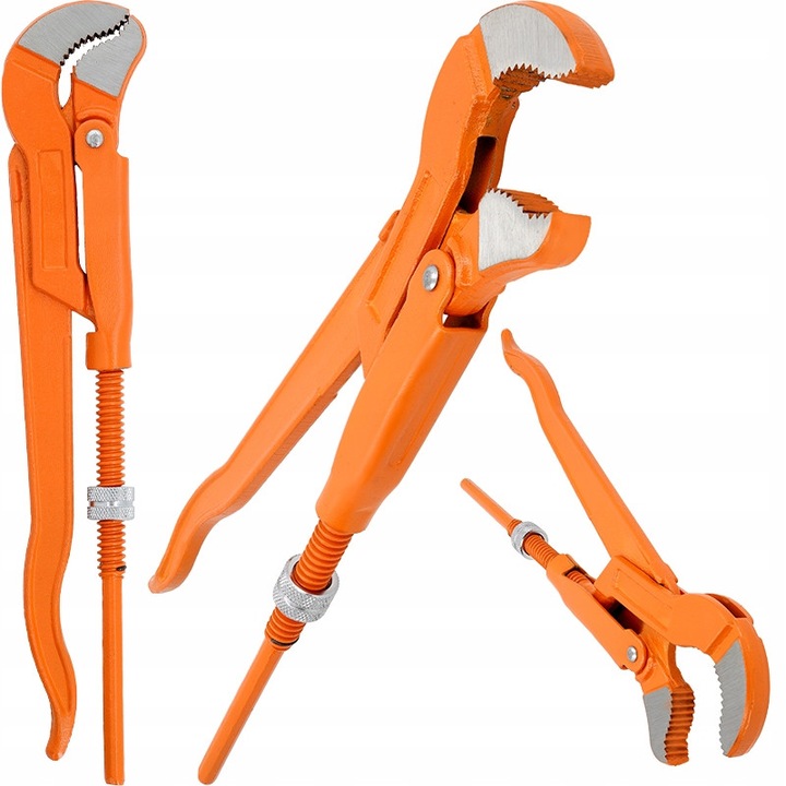 Cleste pentru tevi tip S, Waart, 330mm, otel CrV, max. deschidere 40mm