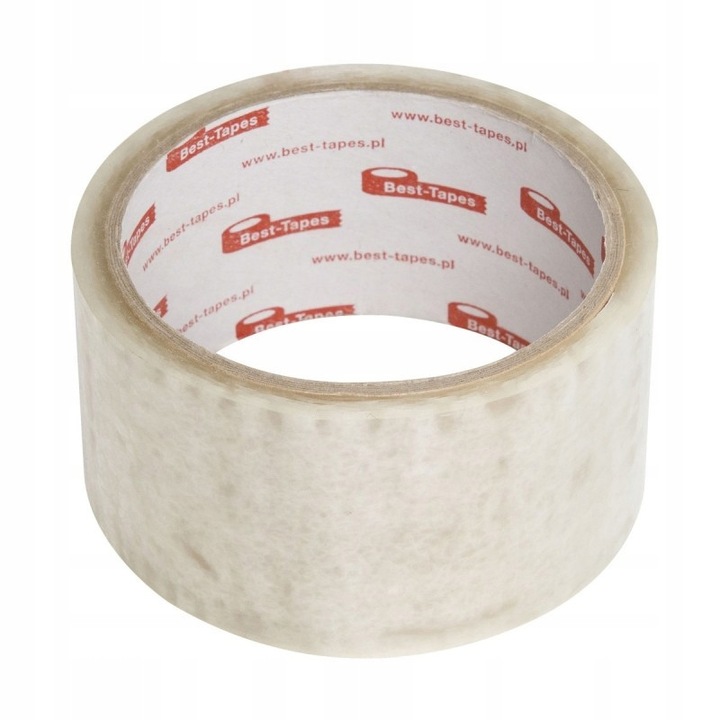 Banda adeziva transparenta Best 48mm x 45y, rezistenta la UV, set de 24 bucati