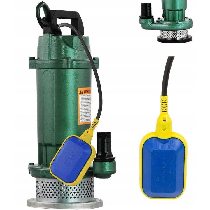 Pompa submersibila cu sita pentru apa murdara si curata Einbach, 370W, 9000L/h, 1"