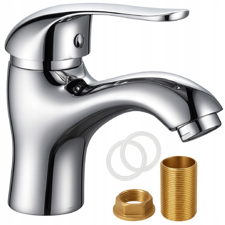 Санитарен смесител Focus Sanitar, едноръкохватков модел, хром, 35 мм