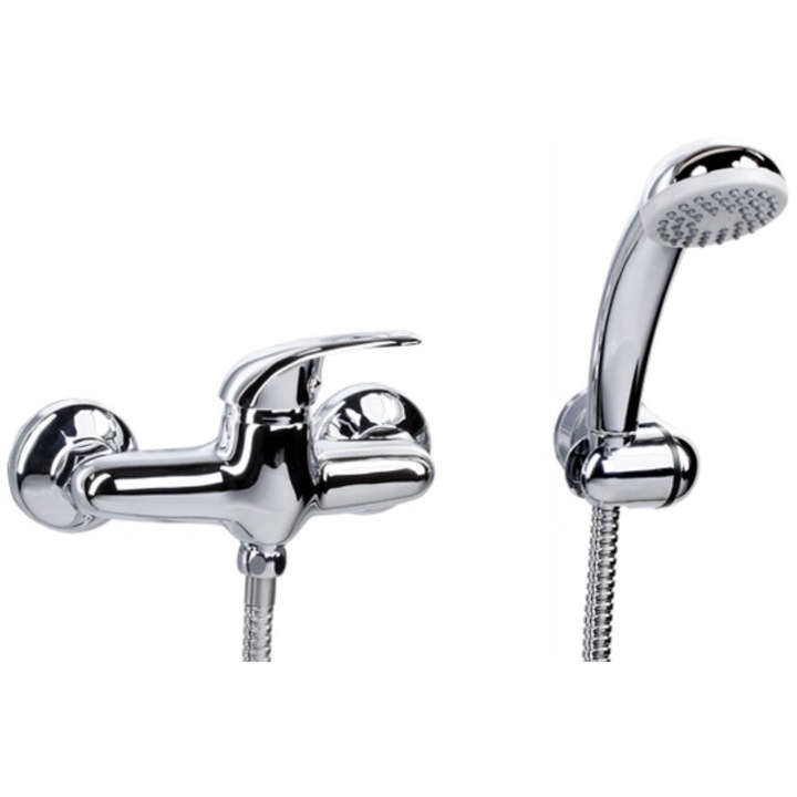 Valvex Galeo zuhanycsaptelep, kétlyukú, kerámia, 1 funkciós, fali rögzítés