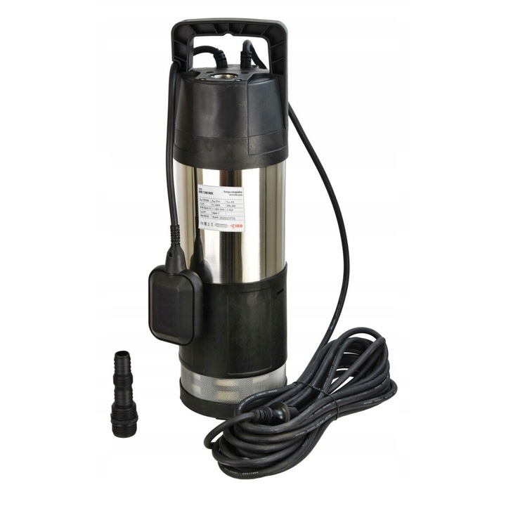 Потопяема помпа IBO Automat Dive 1300 INOX, 1200W, 10м, IP68, 42м височина на повдигане