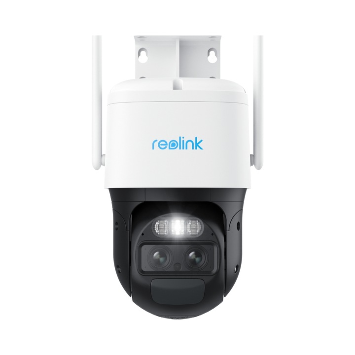 Camera de supraveghere Reolink TRACKMIX B770, 4K, zoom optic, wireless, cu detectie miscare, alimentare solara