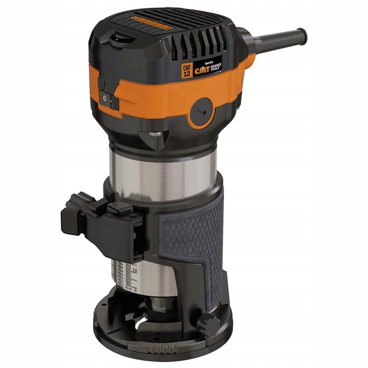 Freza manuala CMT CMT12, 710W, reglabila, 6/8mm, 1.9kg, 3m cablu
