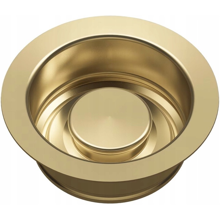 Colier mlynka, Franke, zlat, inox, cu valve