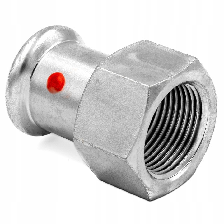 SANHA szerelvények, 35x5/4" tok, belső menettel, szénacél, korrózióálló, 16 BAR nyomás