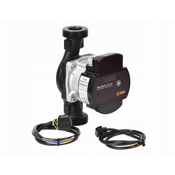 Pompa circulatie IBO AMG 25/80/180 solara, energie eficienta, set cu surub si garnituri