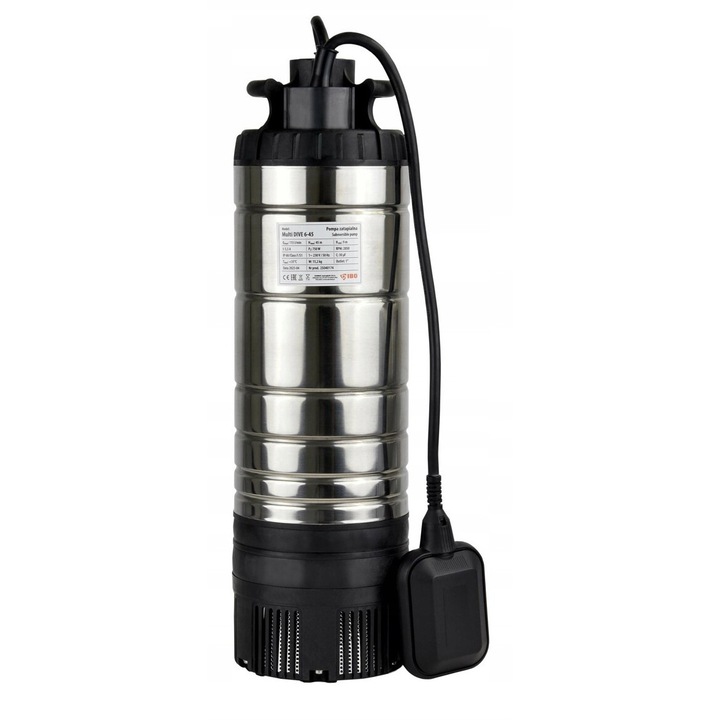 Pompa apa Multi DIVE 6-45, 115l/min, 0.75kW, 230V, 45m, IBO