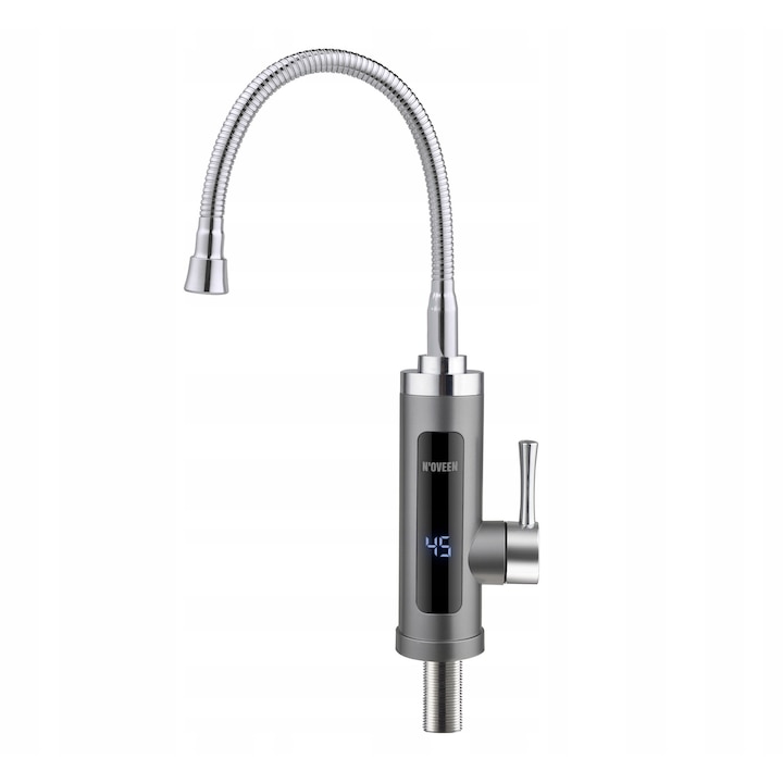 Incalzitor instant de apa electric N'oveen IWH480, montaj pe blat, 60°C, ABS, IPX4, 2-2,5 l/min, set cu doua wylewki