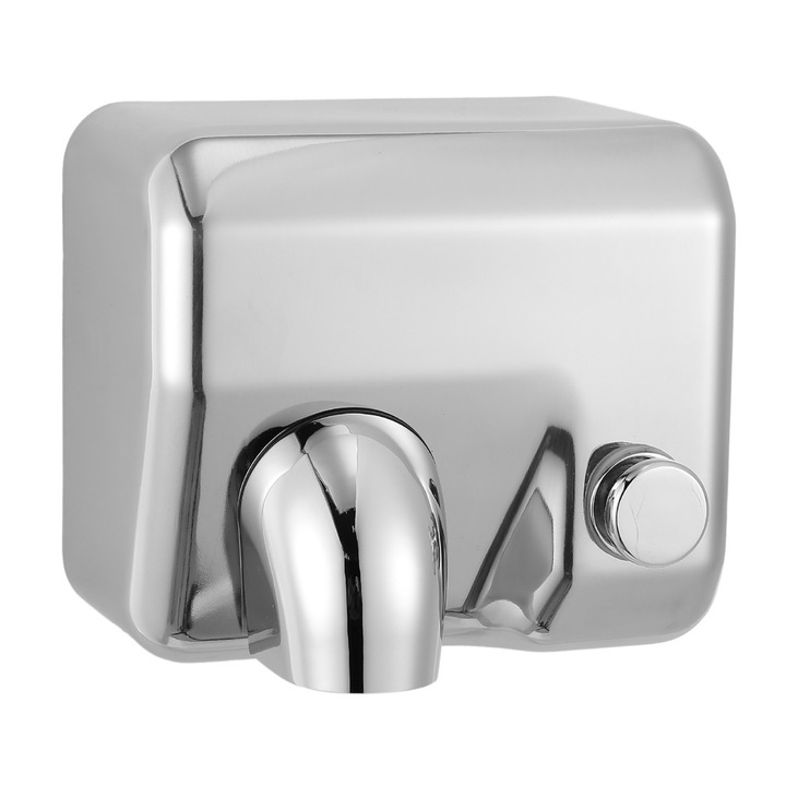 Uscator de maini Merida STARFLOW PLUS, metal, 2500W, argintiu, 27x19x24cm