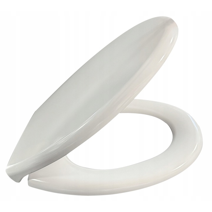 Deska toaleta Sepio Model 222, duroplast, alb, 44,3x37,3cm, sistem Easy-Clean