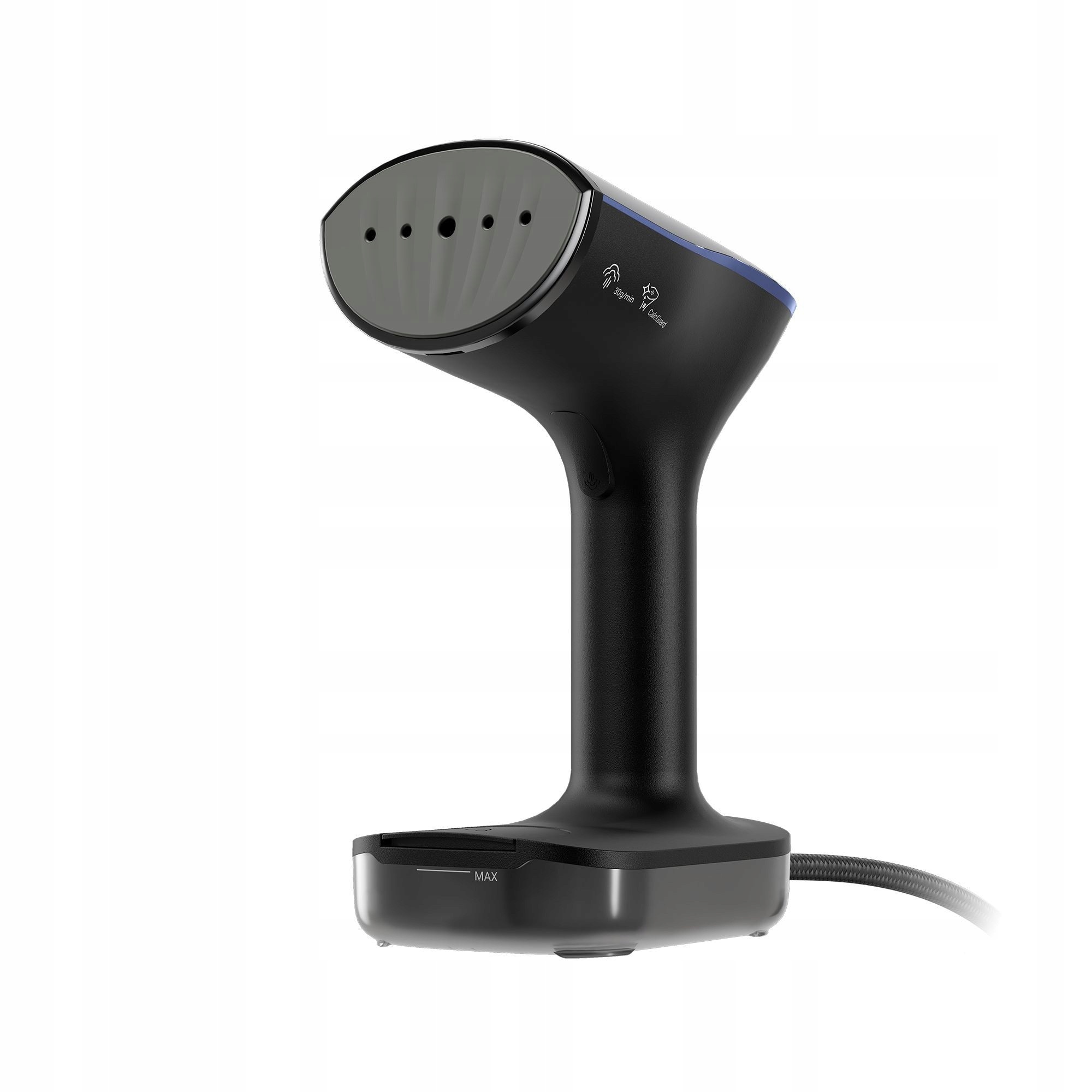 Aparat de calcat vertical BEKO STM7112B, 2280W, 30g/min, 200ml, talpa ceramica, negru