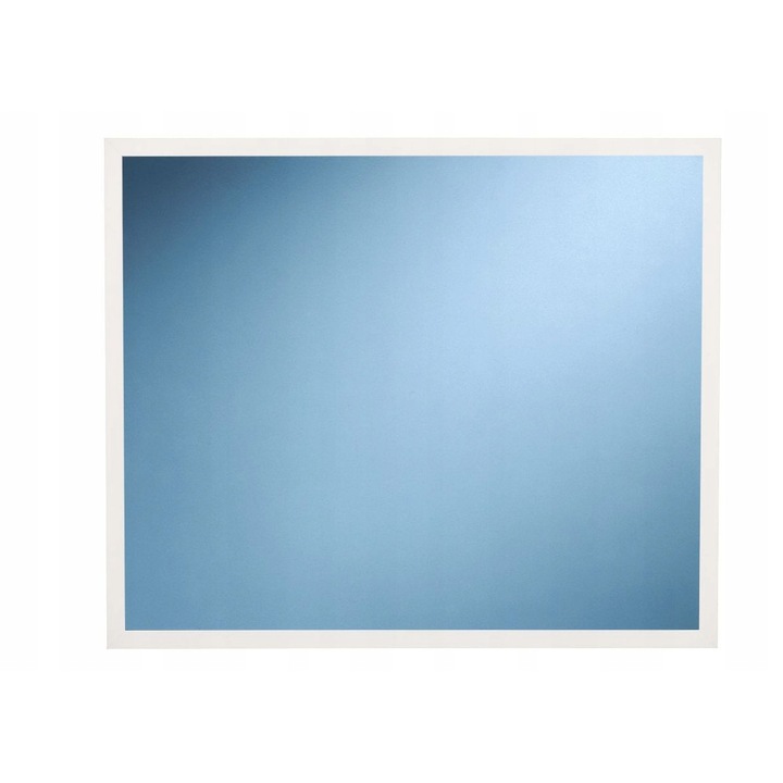 Merida STELLA WHITE LINE fehér fém tükör, 50x60cm, fröccsenés elleni védelemmel