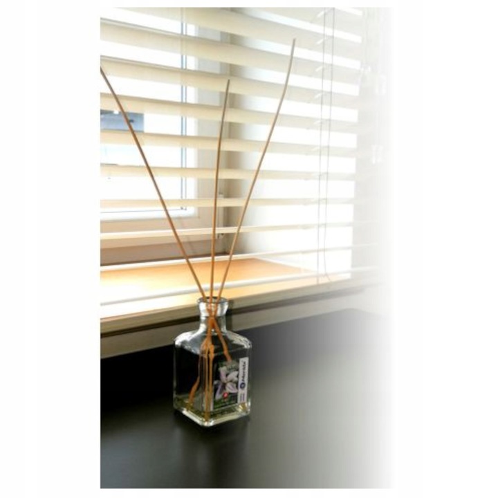 Odorizant camera, Merida, Neroli, 500ml, set cu sticla si 12 betisoare rattan