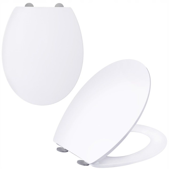 Deska WC universala, Sepio, duroplast, alb, 45x37cm