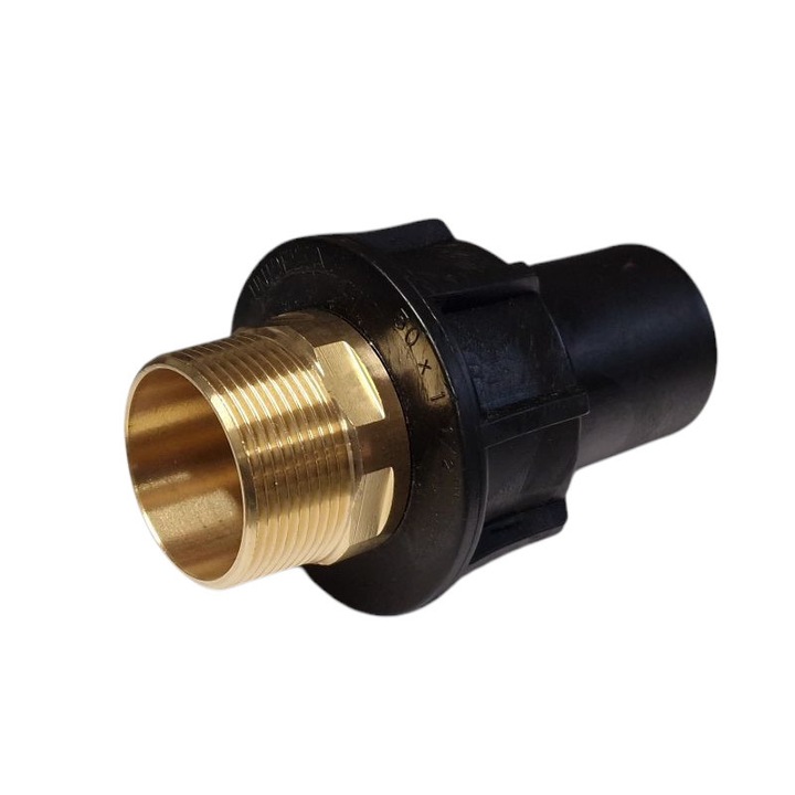 Fitinguri PE-Stal, 50x6/4", filet exterior, mosada