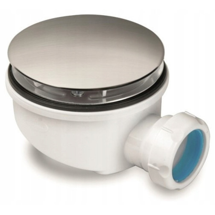 Syfon brodzikowy JIMTEN S-578, inox, 90/115mm, 58mm inaltime, capacitate 72 l/min