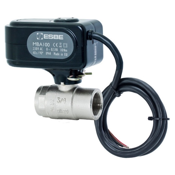 Zavor 2-utas szelep aktuátorral 5/4" Esbe MBA 121, 0C-90C, PN 32