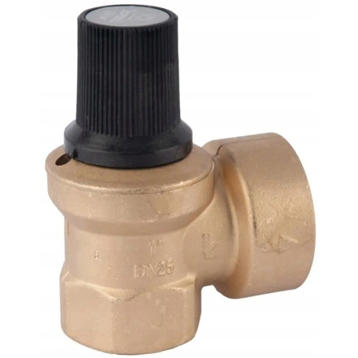 Biztonsági szelep 1", Herz, 2,5 bar, 0-110°C