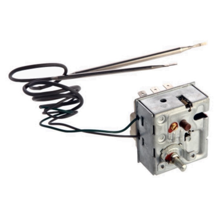 Termostat de temperatura, Galmet 4,5-12kW, 400V, 30-75°C, 6,3mm