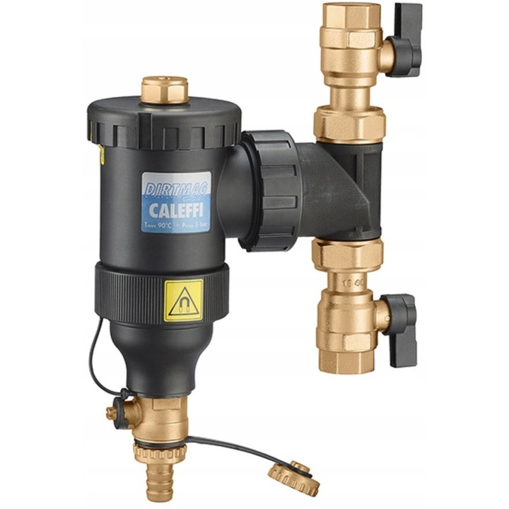 Caleffi szennyeződésleválasztó mágnesekkel, 1", 3 bar, 0-90°C